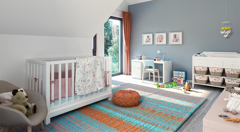 Living Haus Aktionshaus Sunshine 144 V4 Kinderzimmer