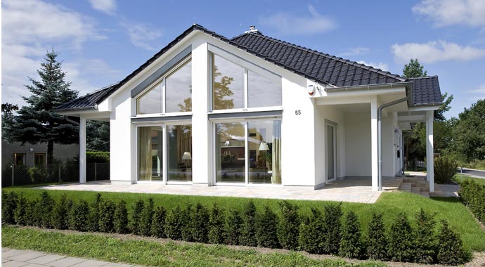 Musterhaus Oranienburg von Heinz von Heiden Außenansicht