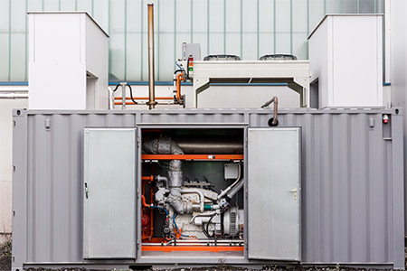 Blockheizkraftwerk im Einsatz bei Glatthaar Keller Blockheizkraftwerk im Einsatz bei Glatthaar Keller