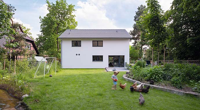 Außenansicht. Foto: WeberHaus