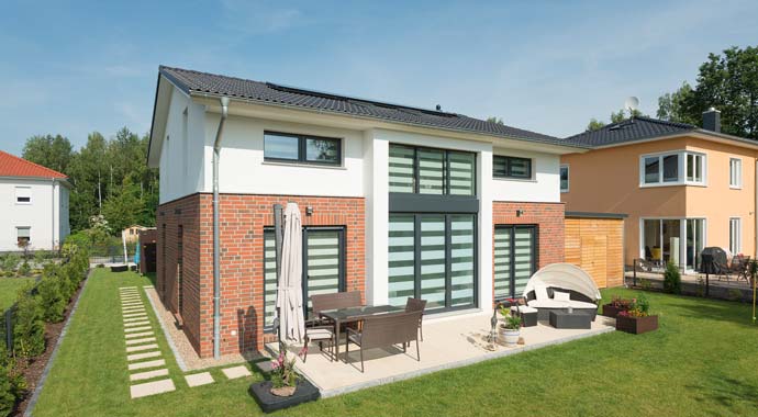 Außenansicht Haus Hamburg von Roth-Massivhaus