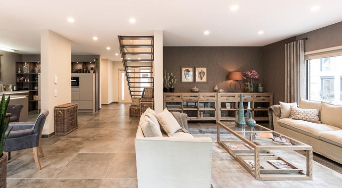 Wohnbereich Medley 3.0 - Musterhaus Fellbach von FingerHaus