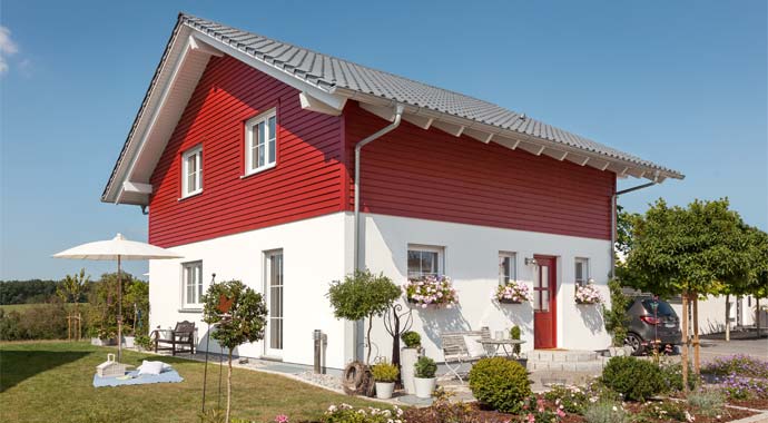 Außenansicht Kundenhaus Salvasohn von SchwörerHaus