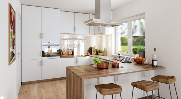 Küche Noblesse 142 edition von Favorit Massivhaus