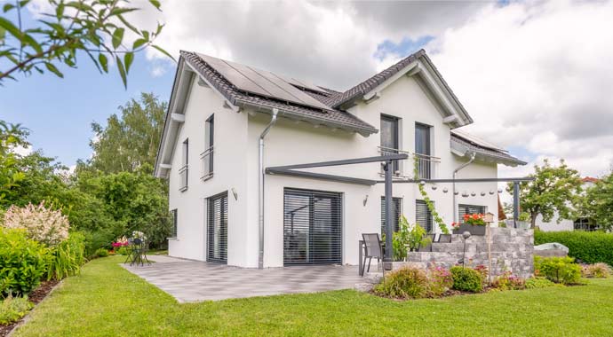 Außenansicht Haus Hägele von MYMassivhaus Außenansicht Haus Hägele von MYMassivhaus