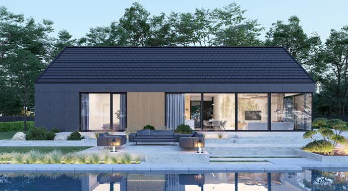 Außenansicht Bungalow Vision 154 von Danwood