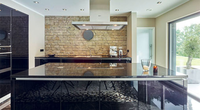 Küche Pudellek von Fertighaus WEISS