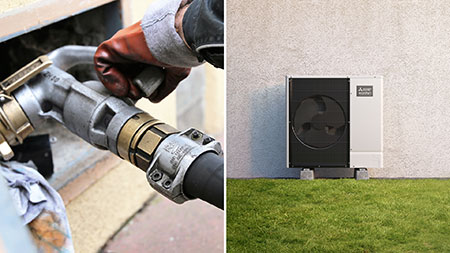 Wärmepumpe von Mitsubishi Electric Wärmepumpe von Mitsubishi Electric