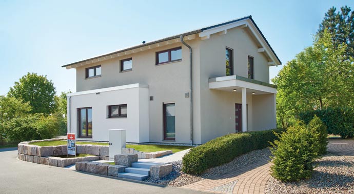 Fingerhut Haus Musterhaus Mannheim Außenansicht