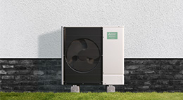Luft-Wasser-Wärmepumpe Ecodan von Mitsubishi Electric