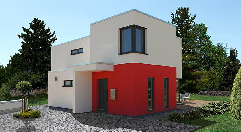 Fingerhut Bauhausstil F 133.10 Außenansicht