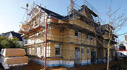 Planungsfehler beim Hausbau Fassadendämmung mit Isover