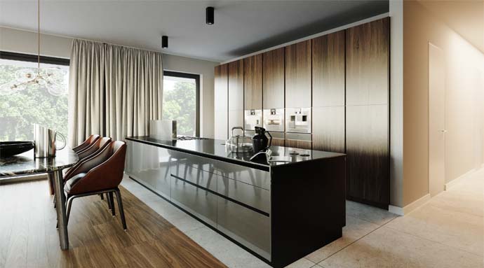 Küche Bungalow VISION 178