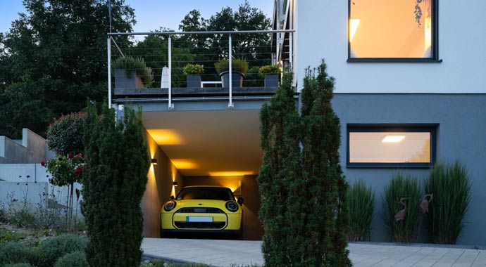 Außenansicht Haus Moosthenning von Regnauer Hausbau