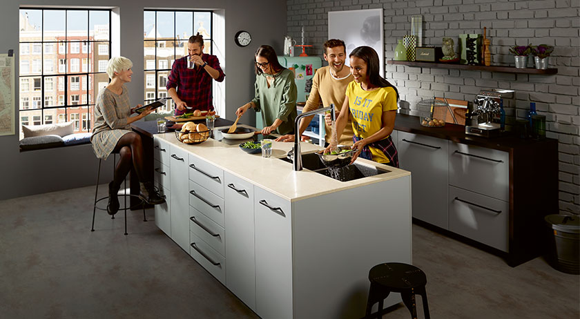 Wohnküchen Hansgrohe