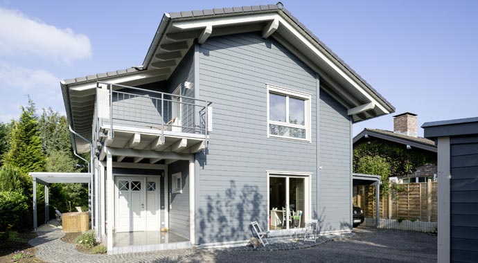 Stommel Haus Kundenhaus Maier Außenansicht