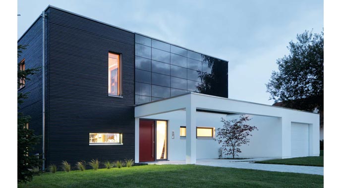 SchwörerHaus Musterhaus Plan E 20-147.1 Außenansicht