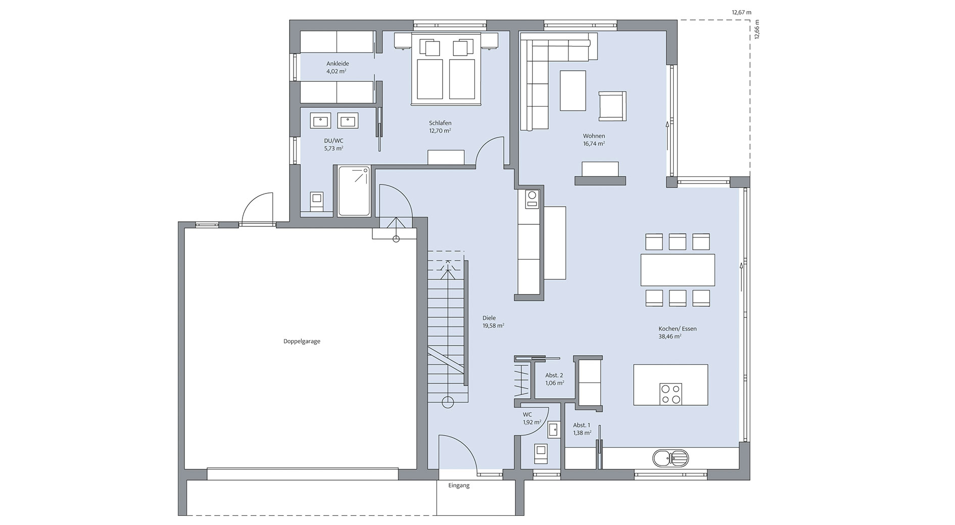 Grundriss Erdgeschoss