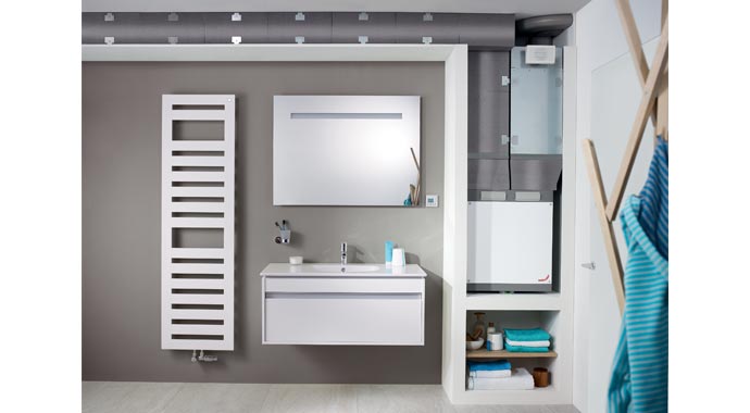 kontrollierte Wohnraumlüftung Zehnder ComfoAir 180