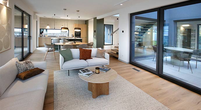 Wohnbereich Musterhaus Wuppertal von Danwood