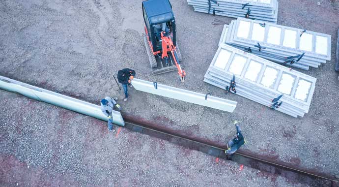 Fertigteil Frostschürze von Glatthaar Keller