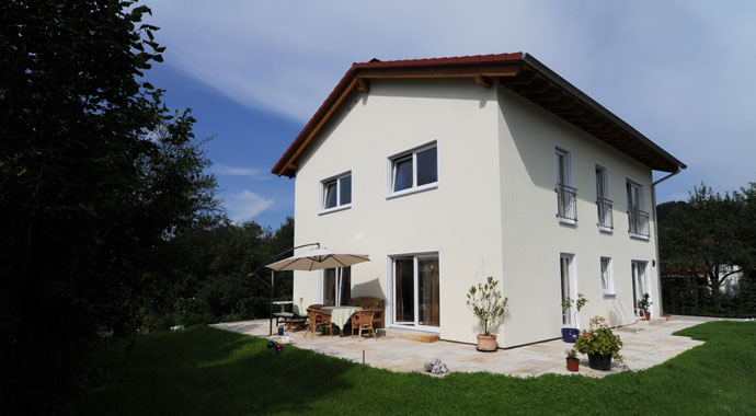 FischerHaus LaCasa Bambus K-096 Außenansicht