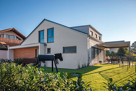 Außenansicht Haus Dettmer von Baumeister-Haus