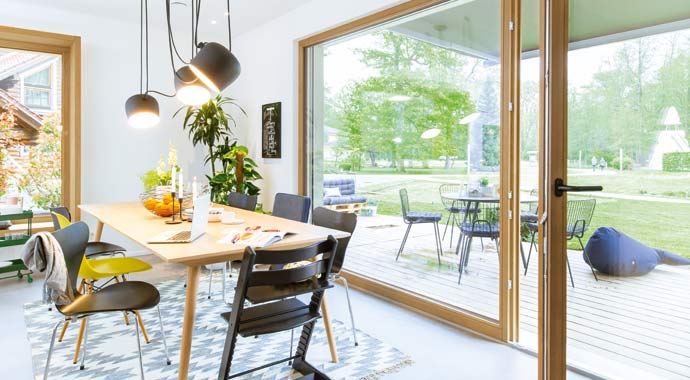 Essbereich Sunshine 220 von WeberHaus