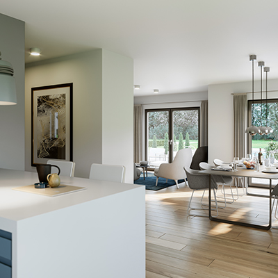 White & Black 120 (Concept 1) von Schwabenhaus