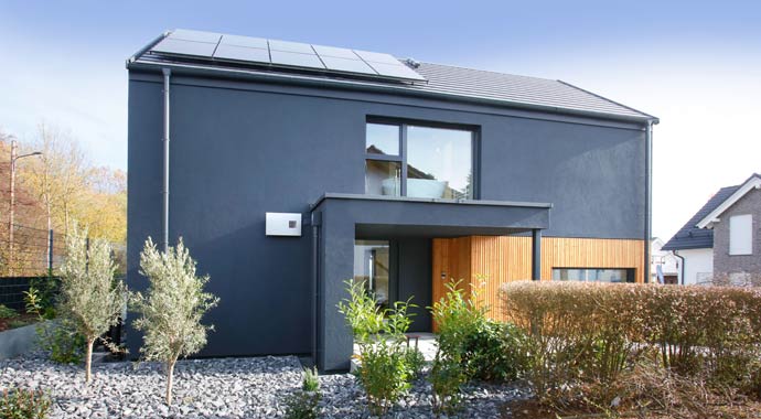 Außenansicht Musterhaus Wuppertal von Danwood