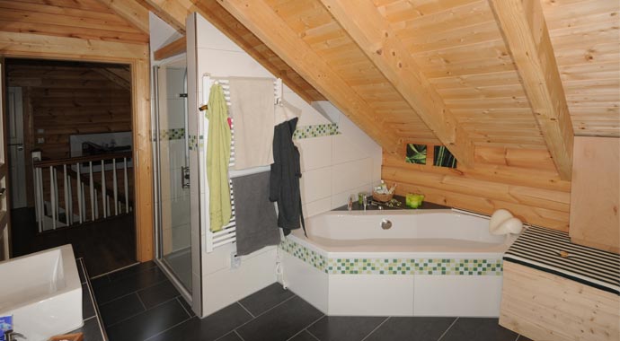 Nordic-Haus Haus Busselmann Badezimmer