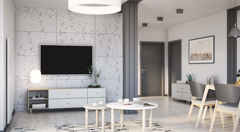 Wohnraum Bungalow NEXT 80 W