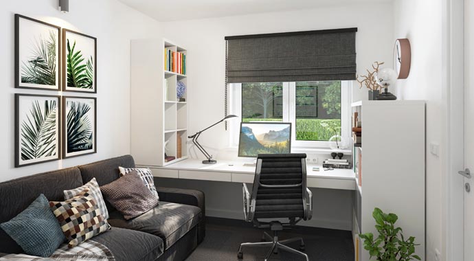 Homeoffice Noblesse 142 edition von Favorit Massivhaus