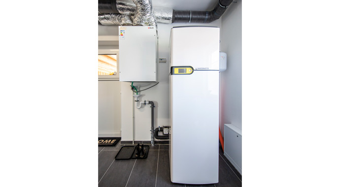 Haustechnikraum Stadtvilla von Roth-Massivhaus