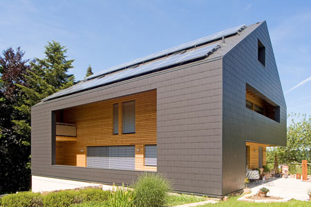 Fassadensanierung mit Faserzementplatten von Cedral Fassadensanierung mit Faserzementplatten von Cedral