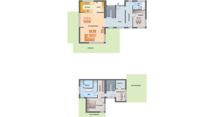 Luxhaus, Flachdach 283