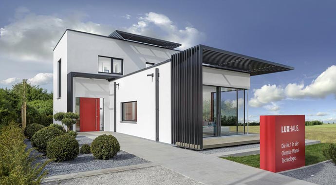 Luxhaus Musterhaus München Außenansicht