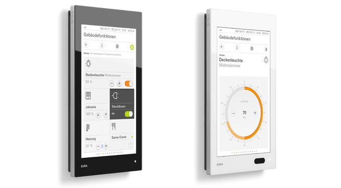 Hausautomation Gira Bedienzentrale G1