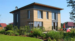 Passivhaus von außen