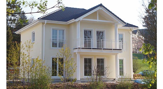 Danwood Musterhaus Park 164 W individuell Außenansicht