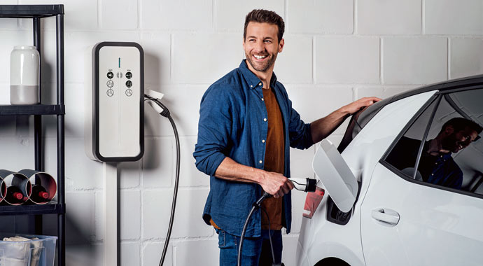 Wallbox witty solar von Hager Vertriebsgesellschaft