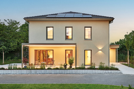 Außenansicht Urbanlife von Fertighaus WEISS