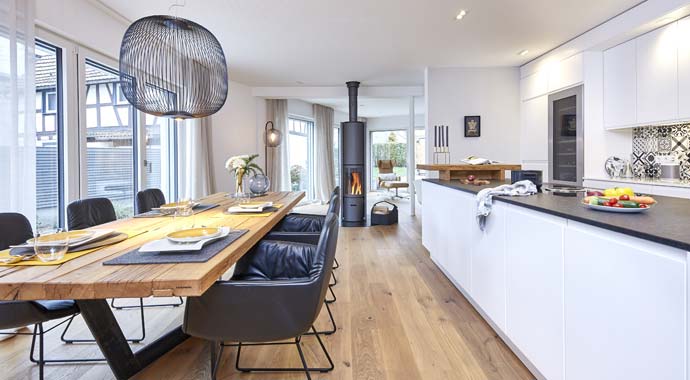 Essbereich Stadthaus Ehrmann von Bau-Fritz