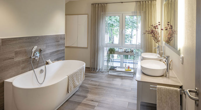 Badezimmer MEDLEY 3.0 - Musterhaus Mannheim von FingerHaus