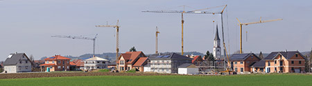 Symboldbild Neubaugebiet Symboldbild Neubaugebiet