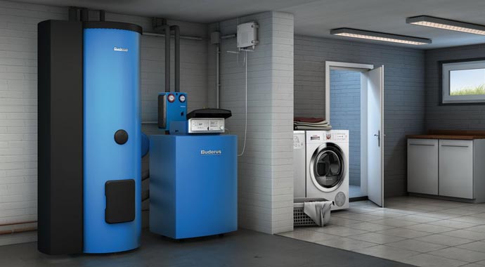 Öl-Brennwertkessel Buderus Logano plus GB145