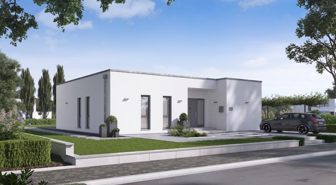 Außenansicht Bungalow Select von Kern-Haus