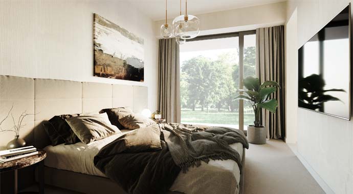 Schlafzimmer Bungalow VISION 178