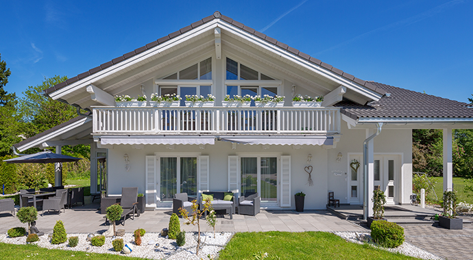 Isartaler Holzhaus Haus Fasanensee