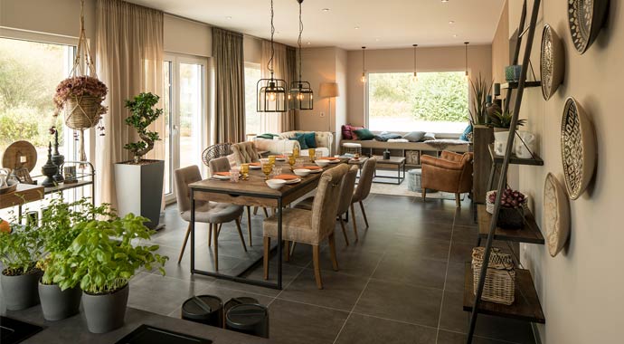 Haus Sento 500 B Essbereich von FingerHaus